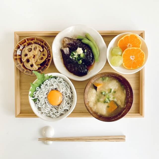 しらすを取り入れた食事