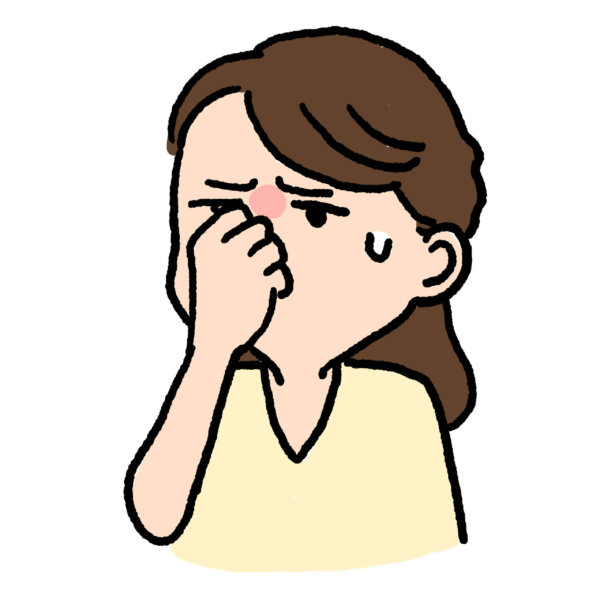 においに敏感になる妊婦さん