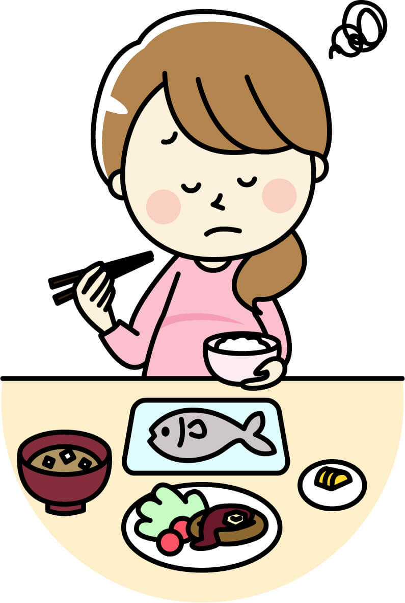 妊娠中に味覚や嗅覚の変化に悩む