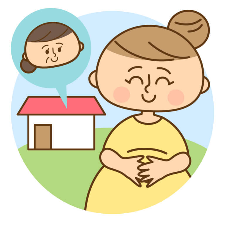 妊娠中に実家に帰省する