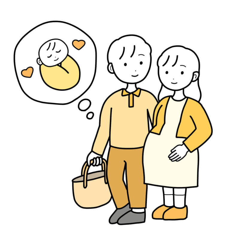 夫婦で出産のことを考える