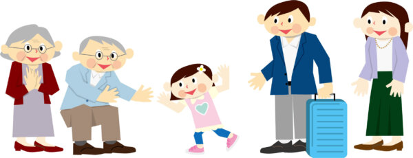 年末年始の家族の生活