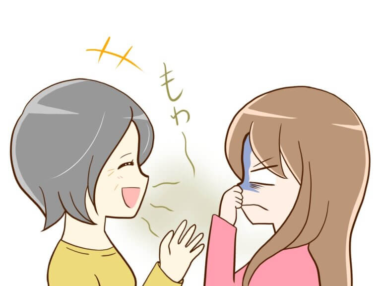 口臭を敏感に感じ取る