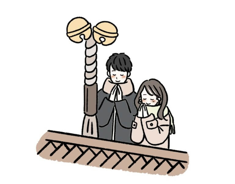 新年の初もうで