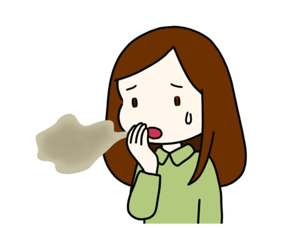 口が臭くなっていることに気が付いた妊婦さん