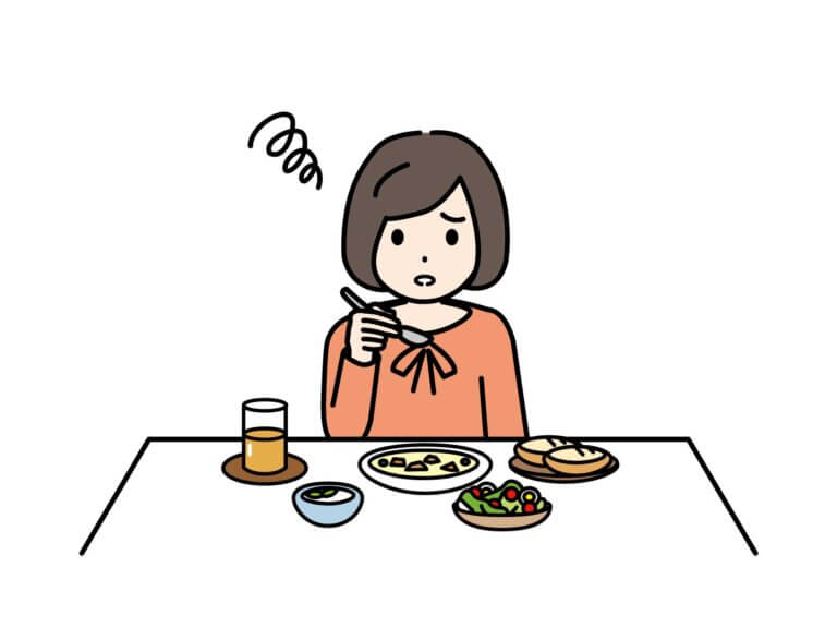 食欲がわかなくて困る