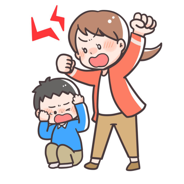 感情のコントロールが効かず子供に当たってしまう