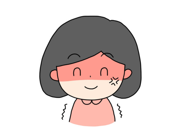 イライラする妊婦さん