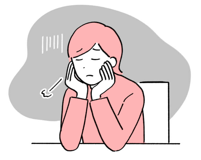 憂鬱で気分が乗らない