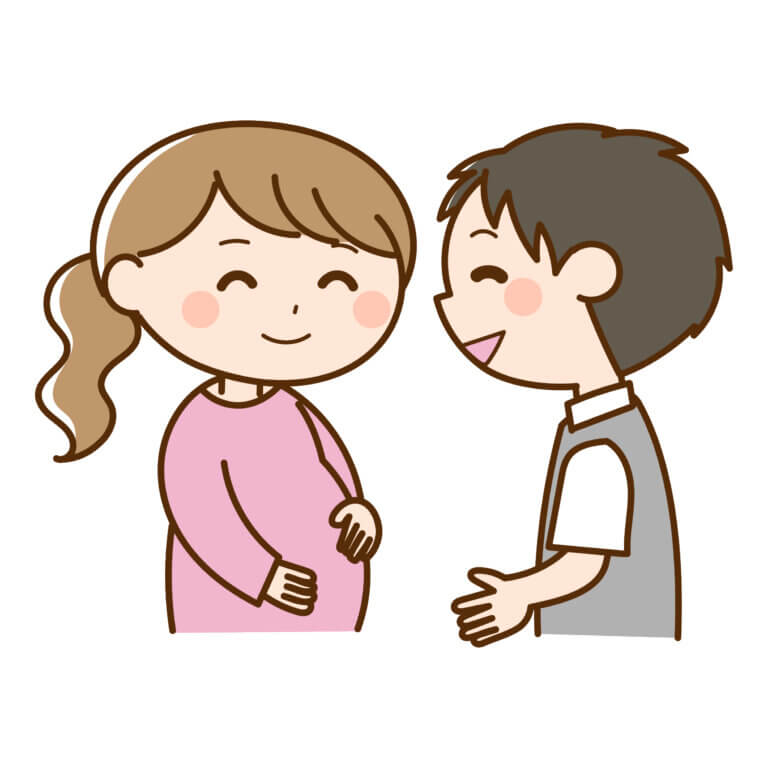 妊娠中に夫婦で出産を楽しみにしている