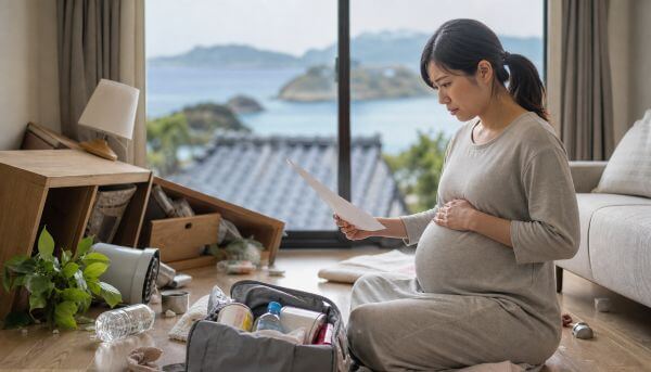 妊娠中の避難計画