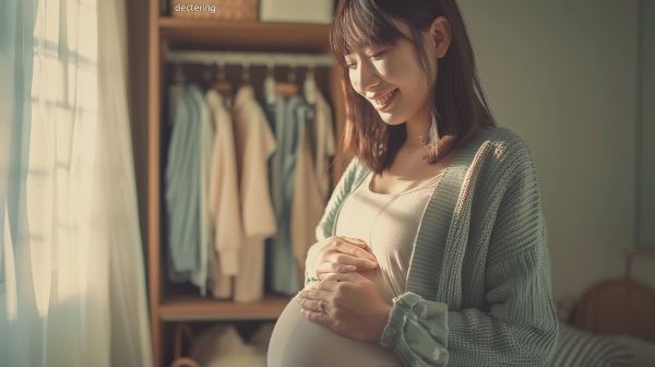 断捨離することが心の余裕につながる妊婦さん