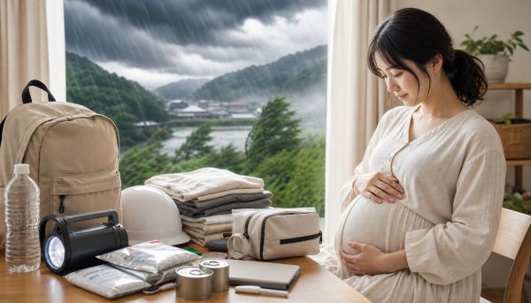 妊娠中の台風対策を考える